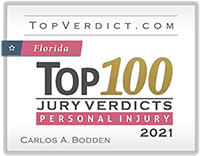 Carlos A Bodden - Top 100 Jury Verdict